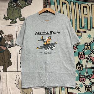 Y2K/2000's Landing Strip Plane‎ Shirt Northern Wisconsin